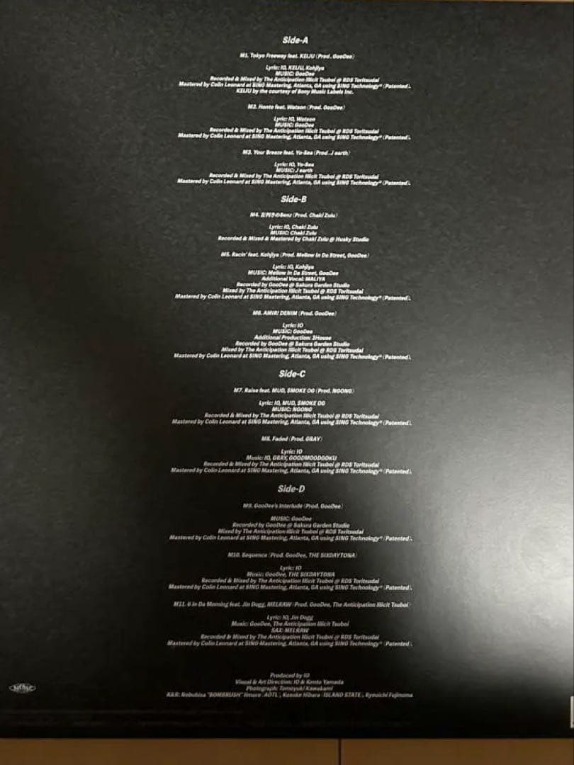 IO four 完全生産限定盤 LP レコード