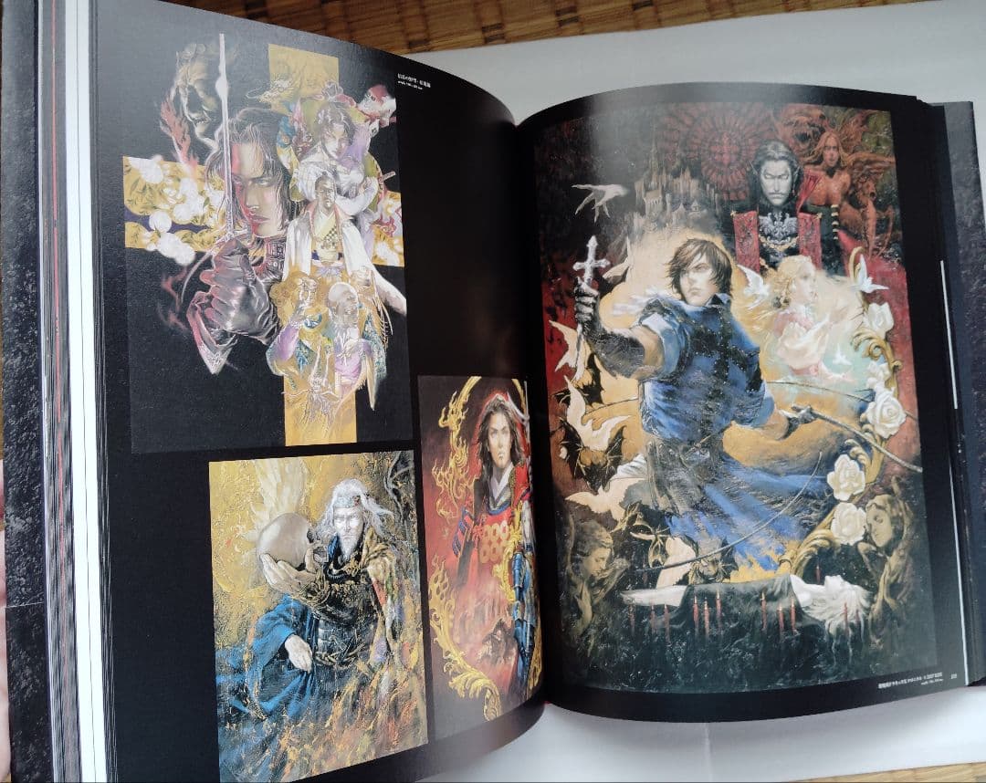 小島文美 画集 イラスト集 緋いユリ　Santa Lilio Sangre