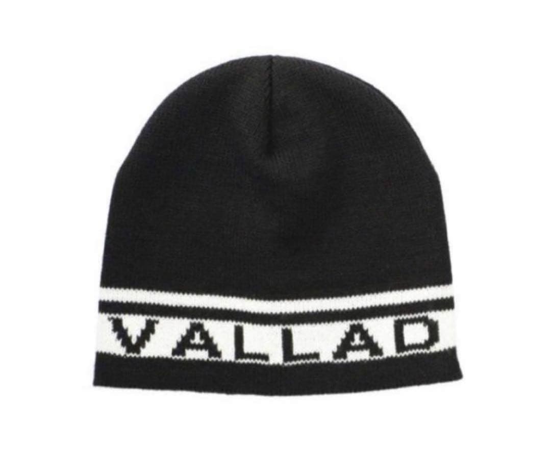 VALLAD STUDIO BEANIE CAP 黒 ニット帽　ビーニー
