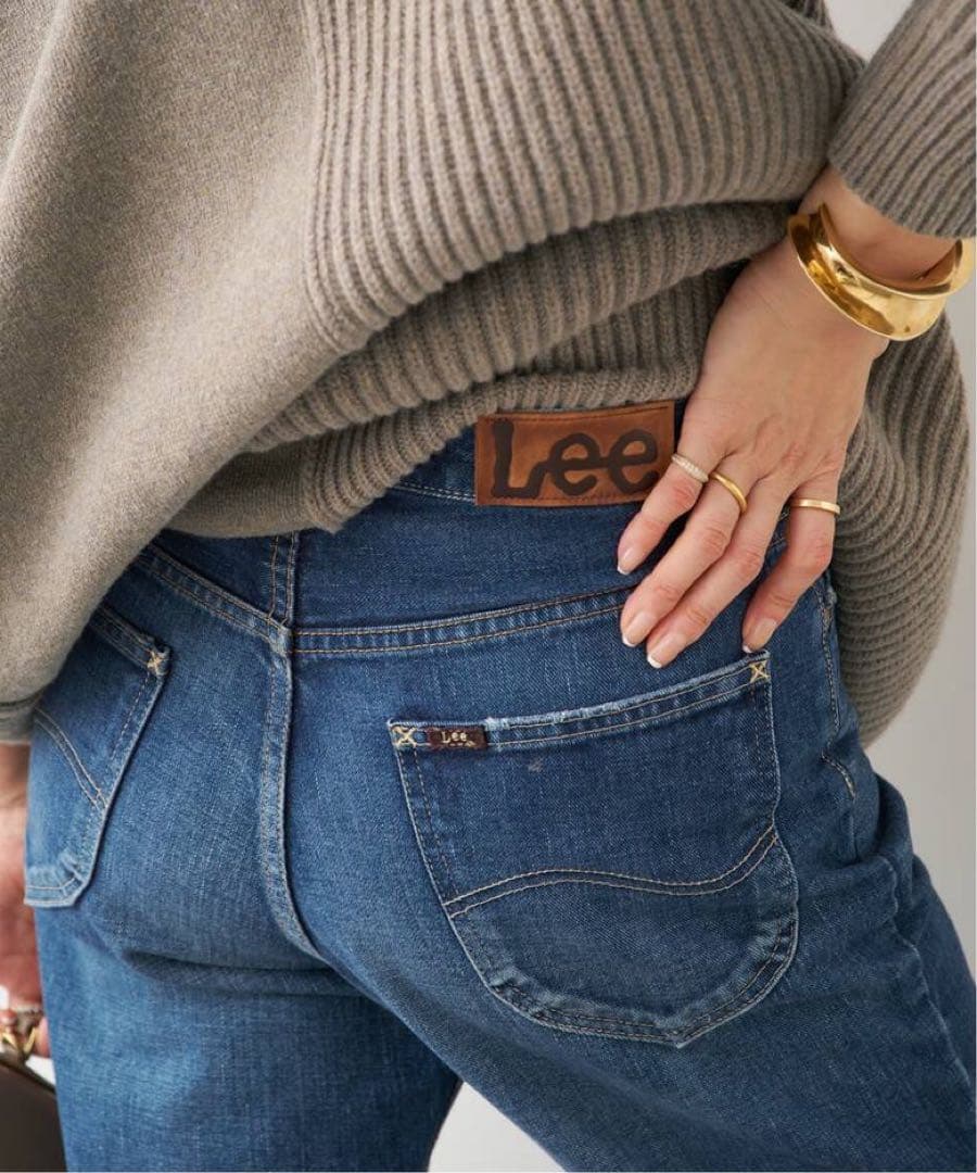 未使用級 Deuxieme Classe Lee別注 ブーツカットデニムパンツ