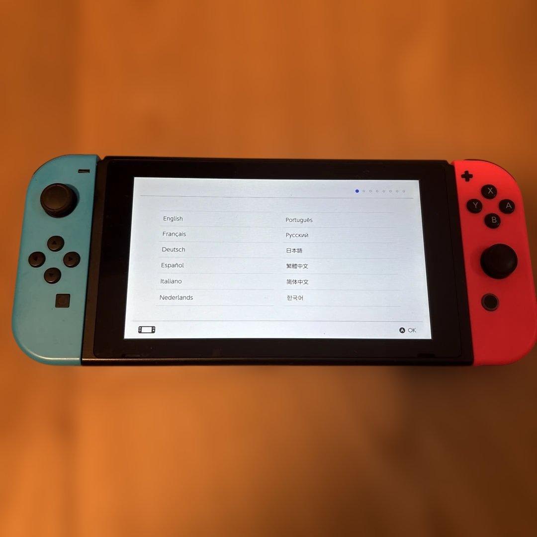 Nintendo Switch 赤/青 ジョイコン他すべて付き