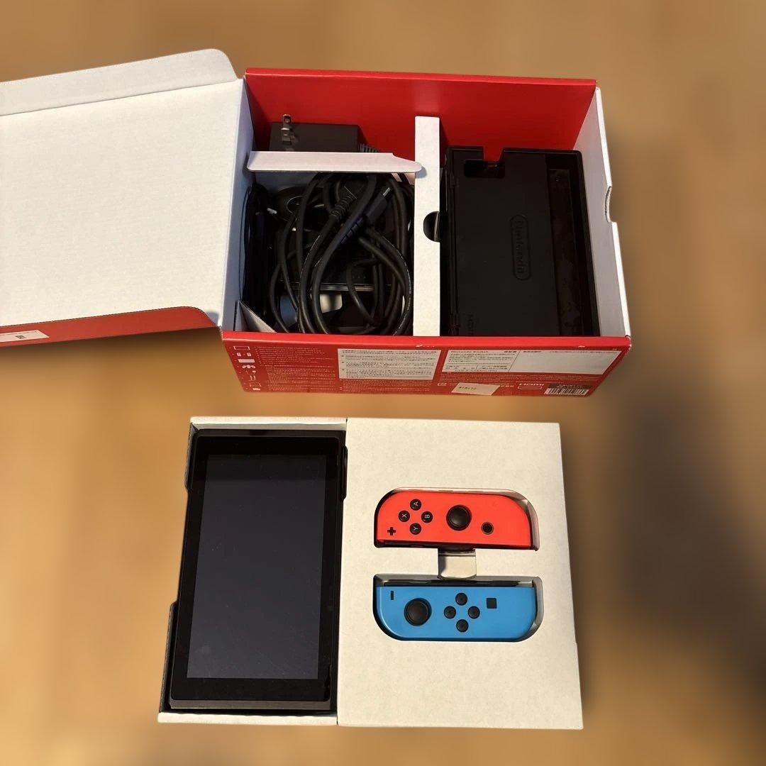 Nintendo Switch 赤/青 ジョイコン他すべて付き