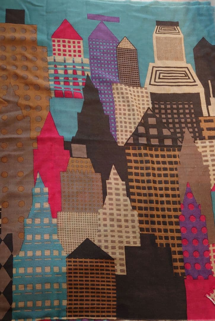 YARNZ ヤーンツ　ストール　カシミアブレンド　cityscape