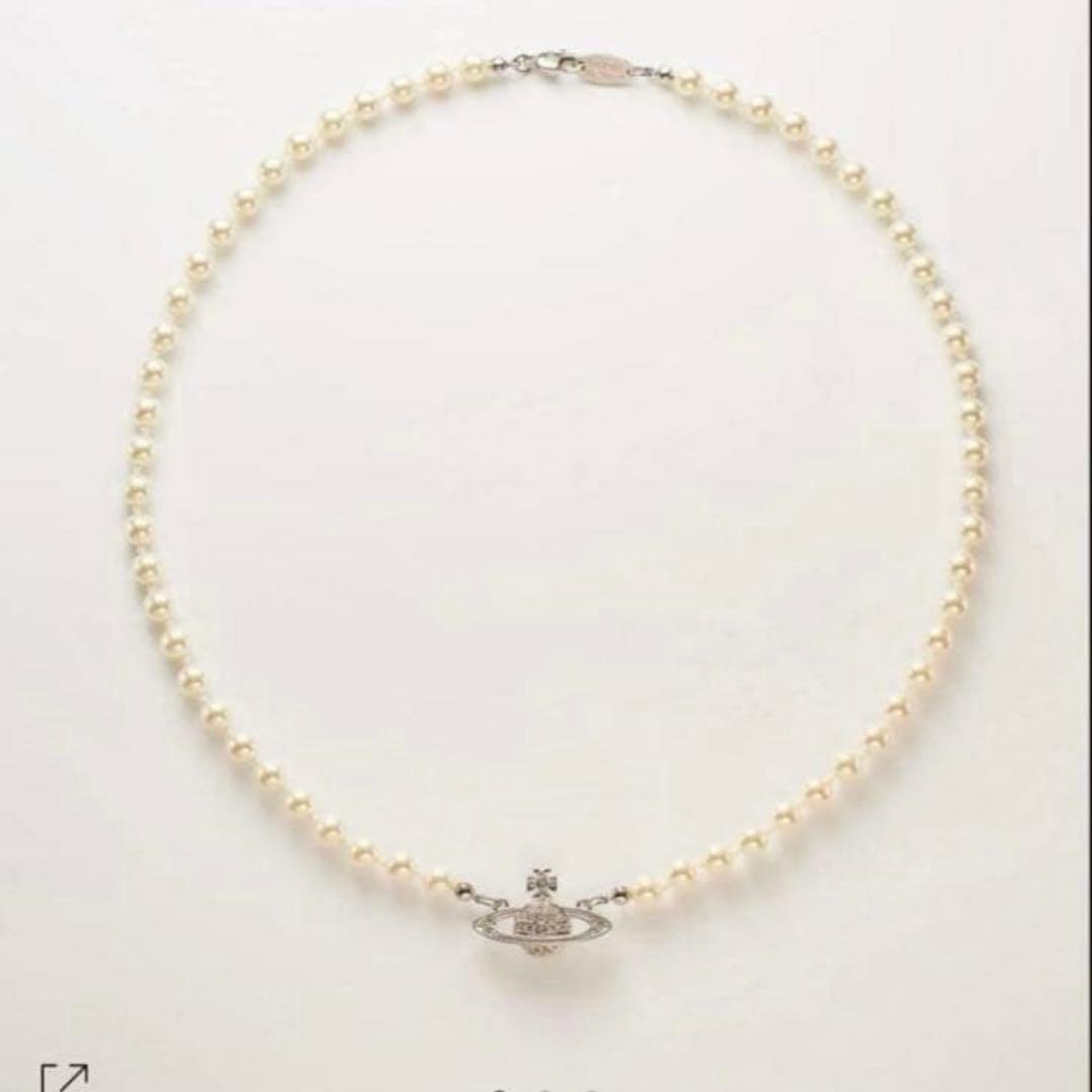 MAN MINI BAS RELIEF PEARL ネックレス