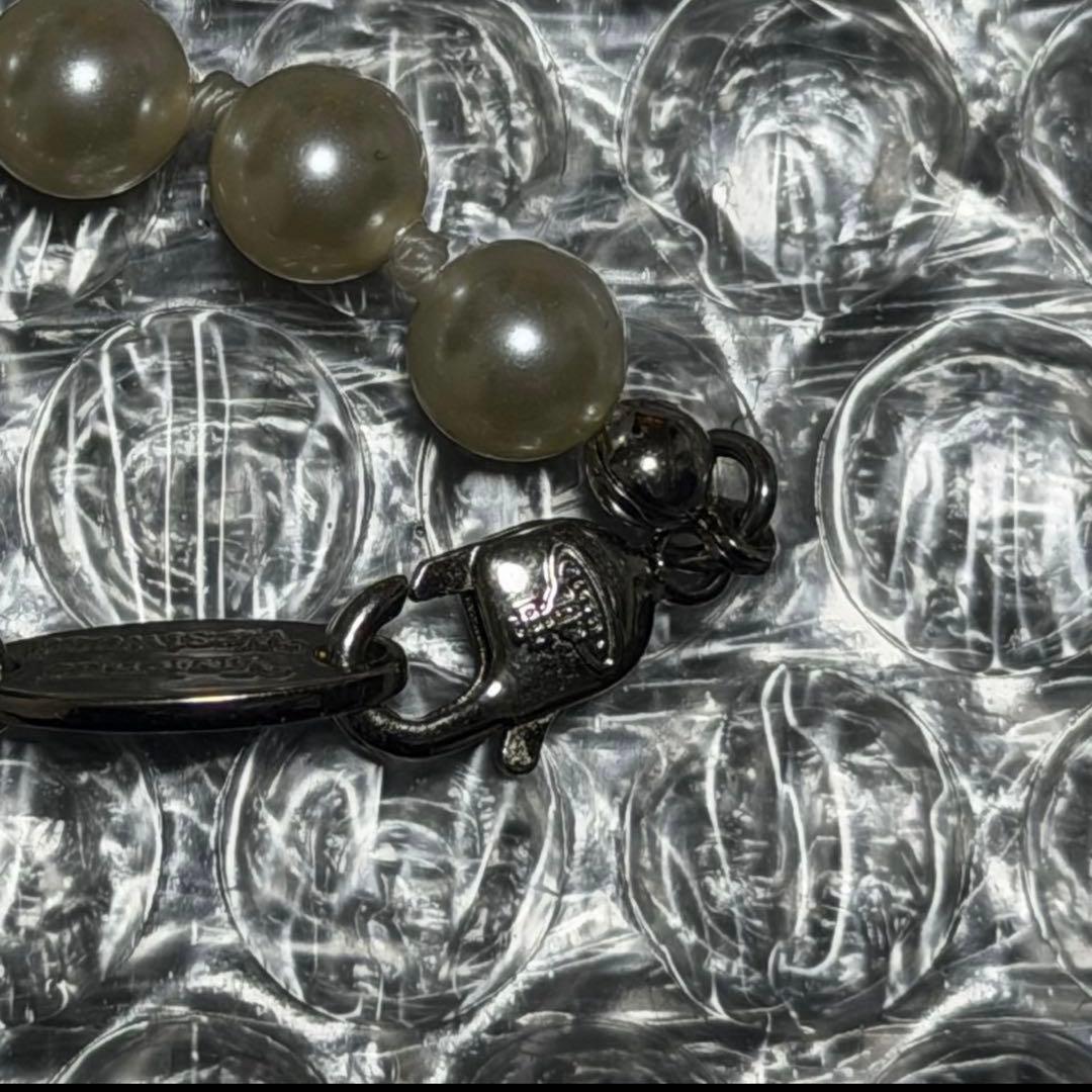 MAN MINI BAS RELIEF PEARL ネックレス