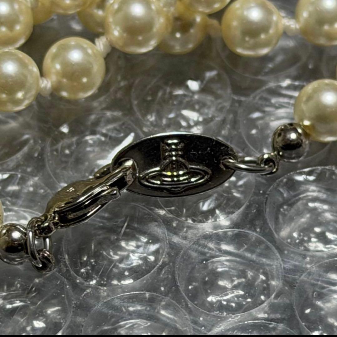 MAN MINI BAS RELIEF PEARL ネックレス