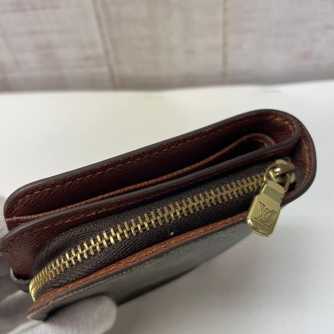 A*I様 Louis Vuitton モノグラム　二つ折り財布 ブラウン