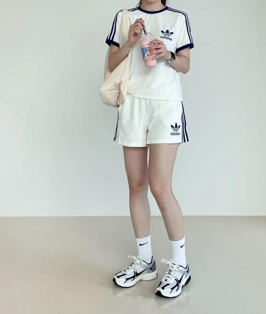 【セットアップ】アディダスadidas テリースリーストライプス タオル地