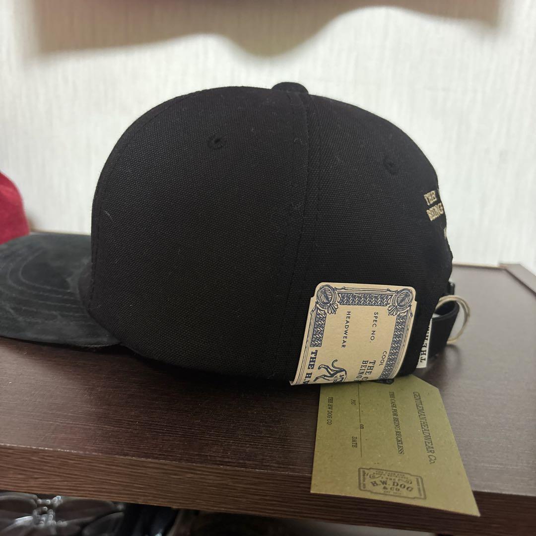 THE H.W.DOG&CO MID PROFILE CAP タグ付き