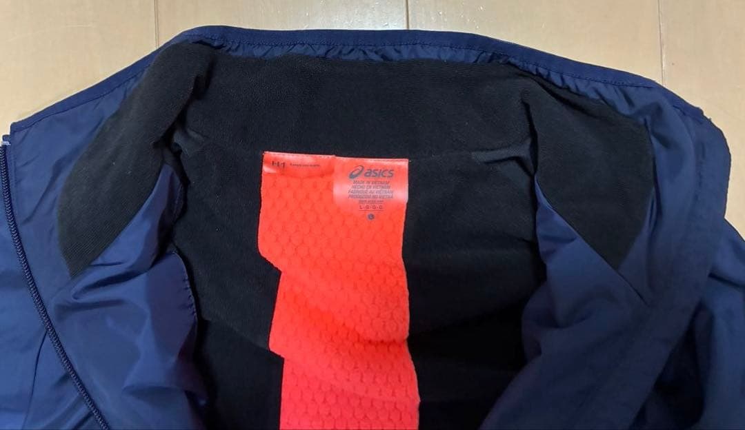 asics アシックス LIMO 裏トリコットブレーカー　Lサイズ　上下セット