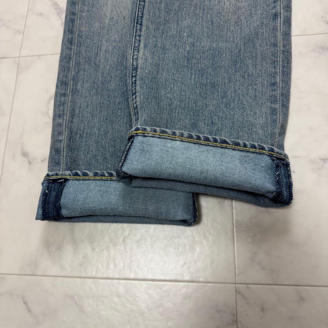 【極美品】YANUK ボーイズストレート LEA Trick Denim 22