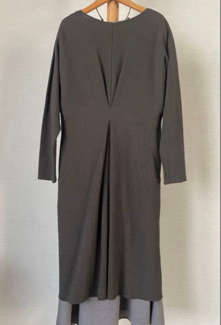 新品Jurgen Lehl 　ロングカーディガン　ボルドースカート