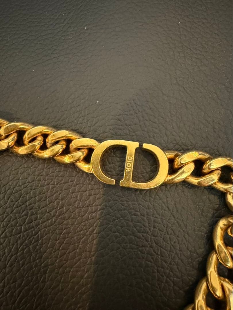 DIOR ディオール CDロゴ ネックレス ゴールド 正規品