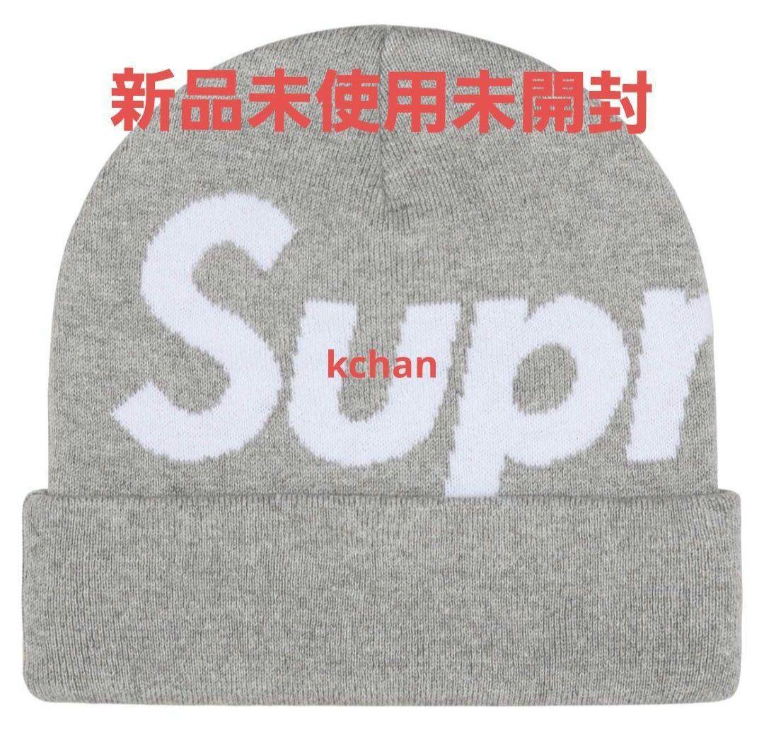 Supreme Big Logo Beanie ヒース
