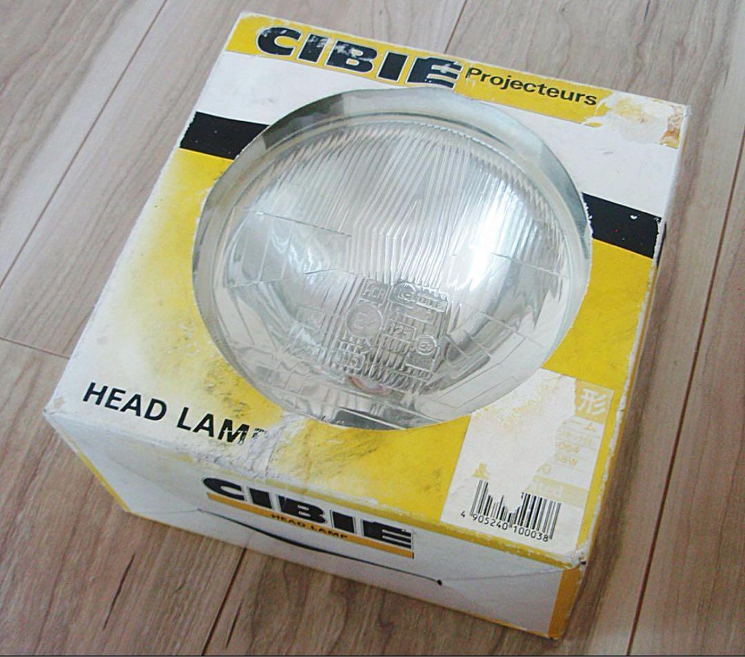 CIBIE ヘッドランプ 円形 当時物