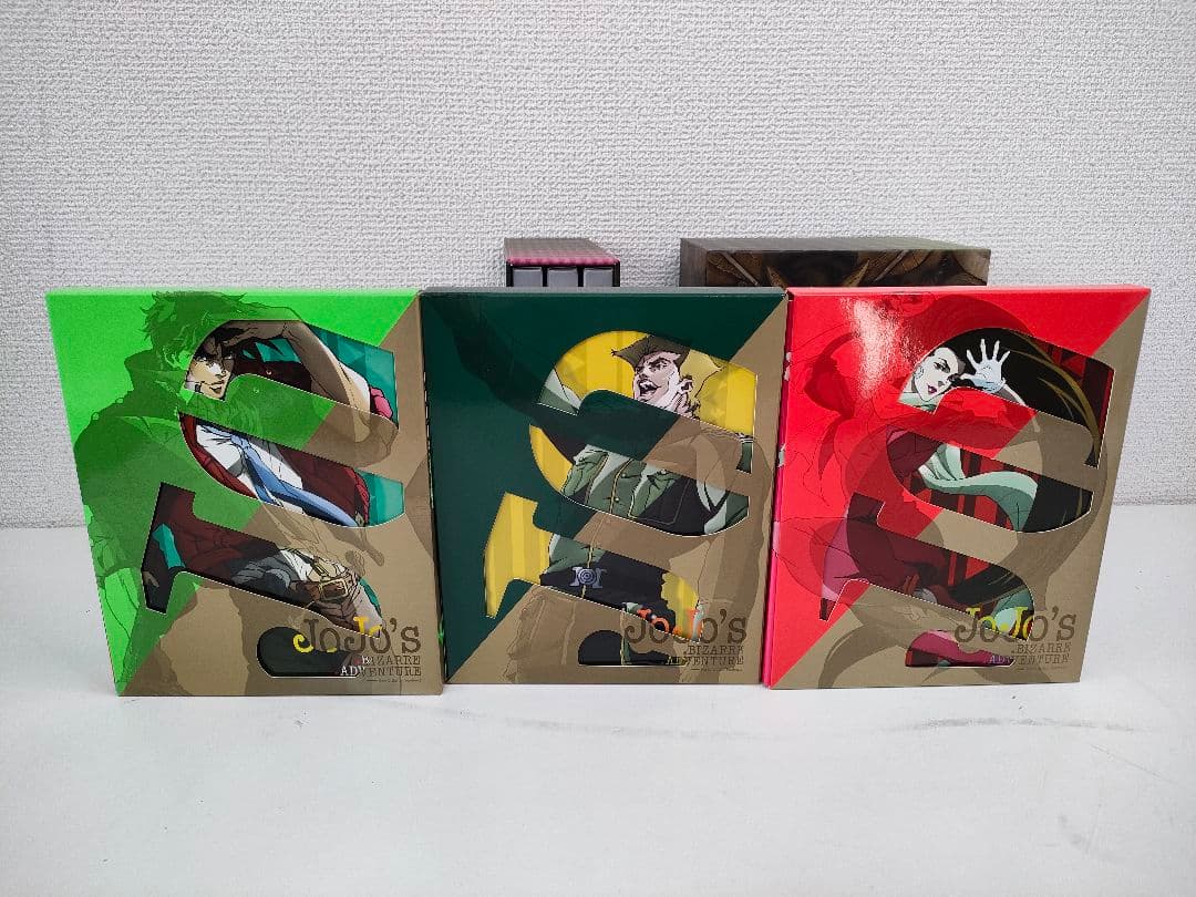 ジョジョの奇妙な冒険 Blu-ray Disk 全9巻 ゲーマーズ購入特典