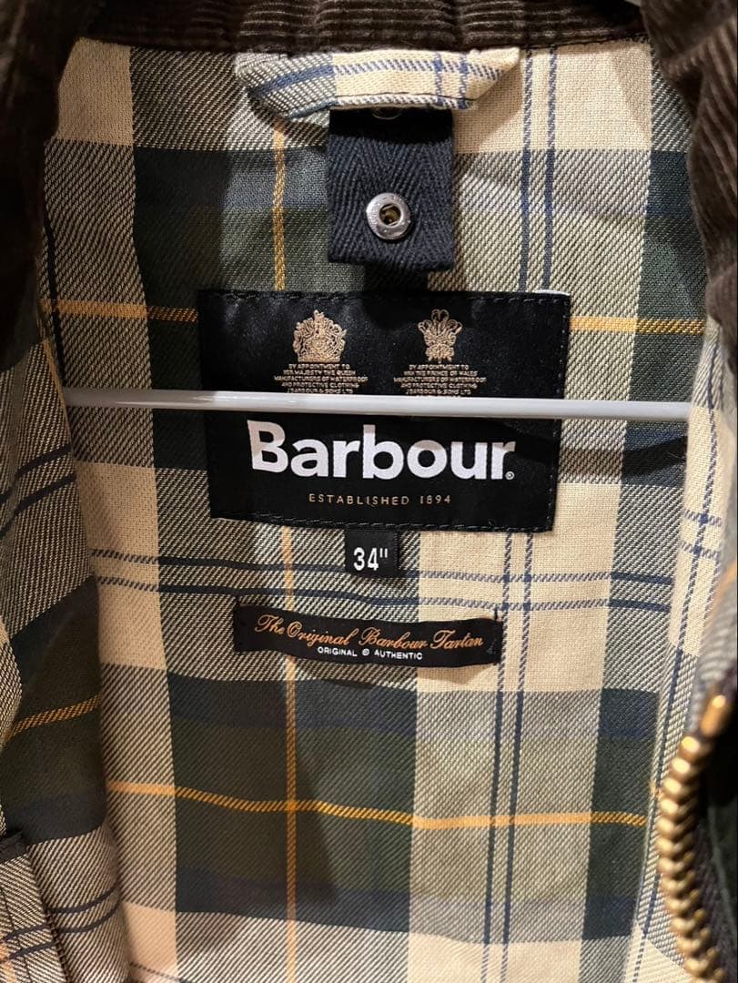 Barbour ビデイルSL 2レイヤージャケット