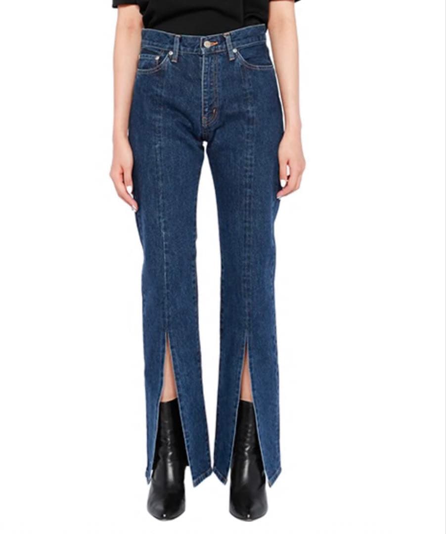 パンツ JOHN LAWRENCE SULLIVAN SLITTED PANTS