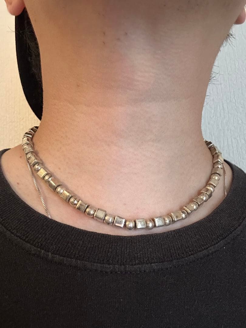 ヴィンテージ モダニストデザインネックレス シルバー925 メキシコ製