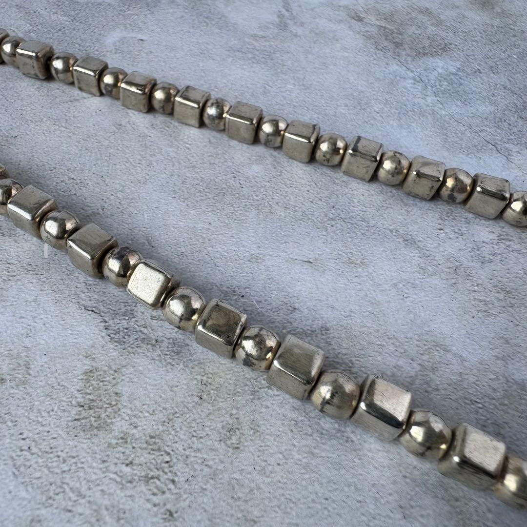 ヴィンテージ モダニストデザインネックレス シルバー925 メキシコ製