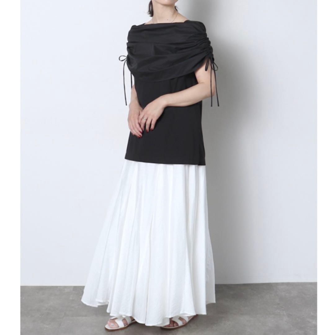 MERI マキシフレアスカート ホワイト 大人気！完売品