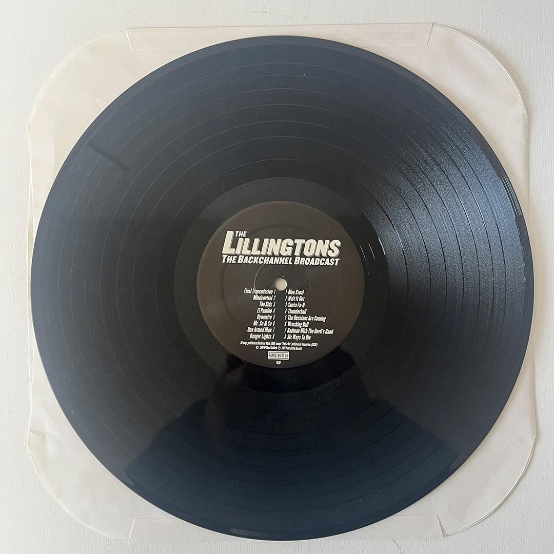 The Lillingtons LP Backchannel 入手困難 名盤