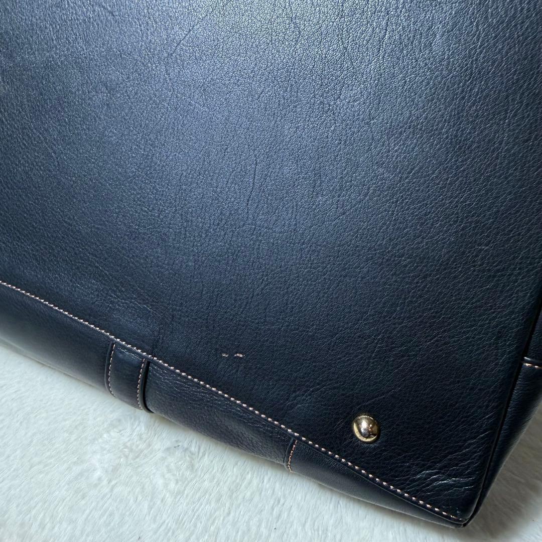美品　キタムラ　レザー　ボストンバック　黒