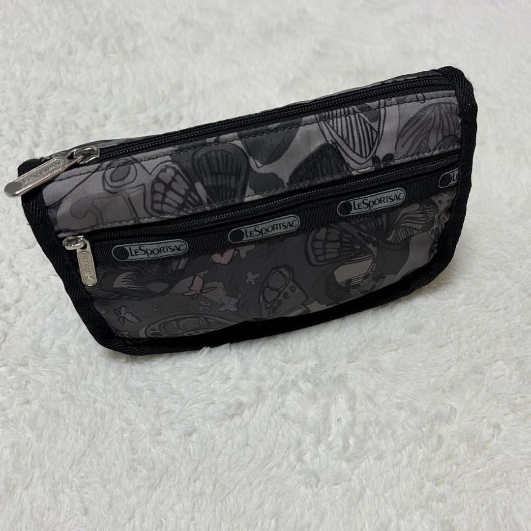 美品 レスポートサック 2wayボストンバッグ ショルダー 大容量 蝶