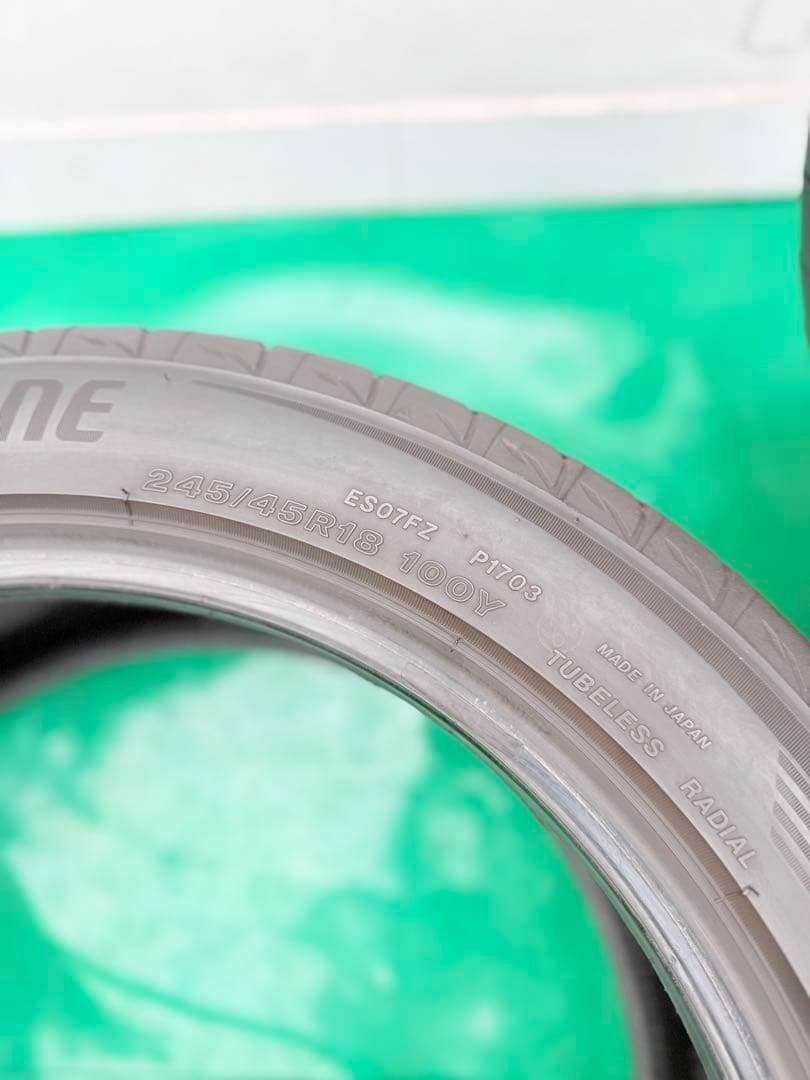 【2023年製】245/45R18 ブリヂストンBRIDGESTONE本/日本製