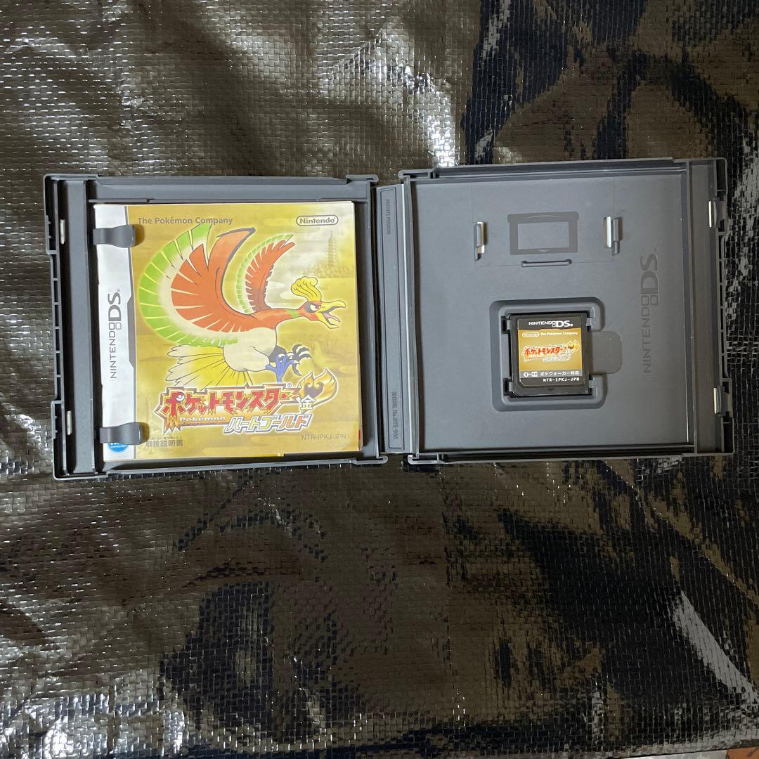 【動作確認済】【箱あり】ポケットモンスターハートゴールド Nintendo DS