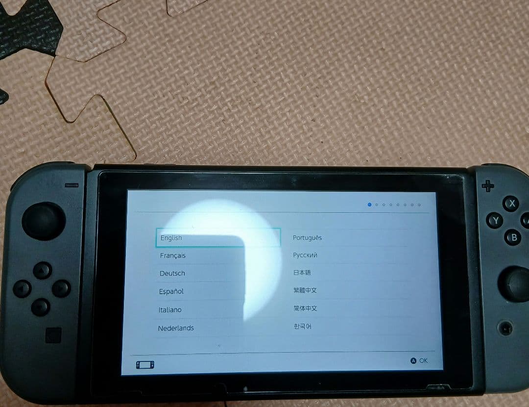 Nintendo Switch 本体 グレー Joy-Con☆美品☆