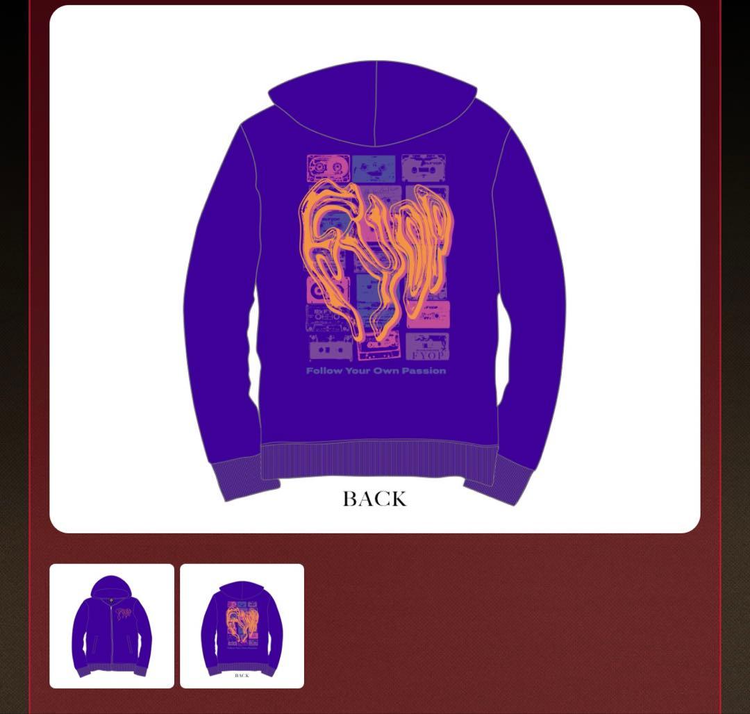 B'z LIVE-GYM　FYOP パーカー Ｌサイズ　美品