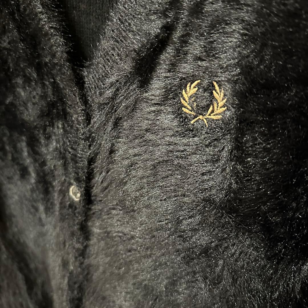 FRED PERRY×BEAMS シャギーカーディガン　新品未使用