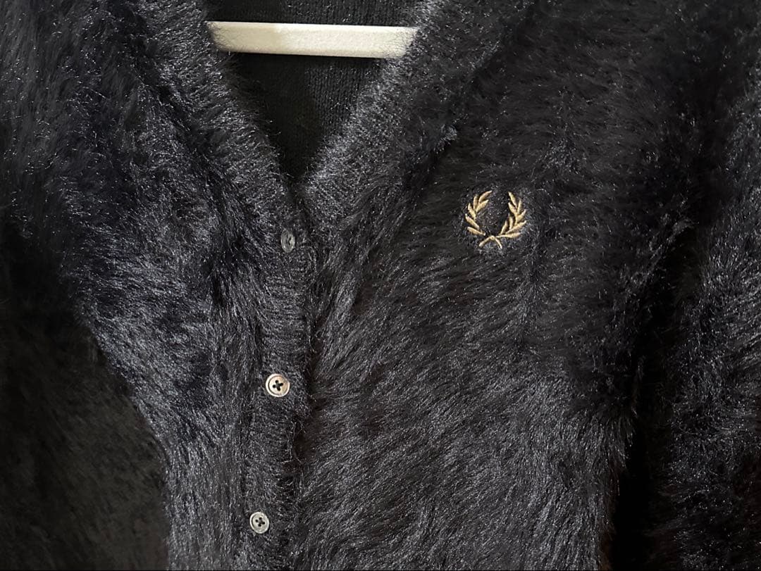 FRED PERRY×BEAMS シャギーカーディガン　新品未使用
