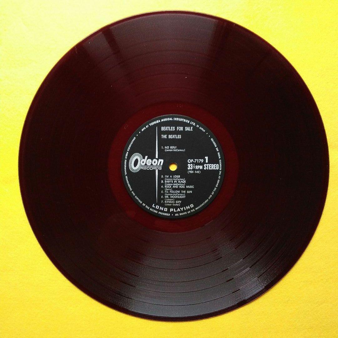 1,750円盤「ビートルズ'65」【帯コピー】赤盤　FOR SALE