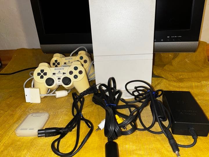 PlayStation2 本体ソフト4本付き