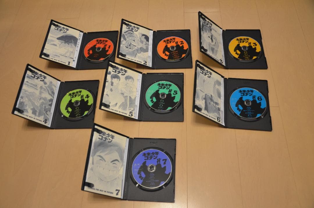 未来少年コナン DVD 全7巻セット宮崎駿 アニメ