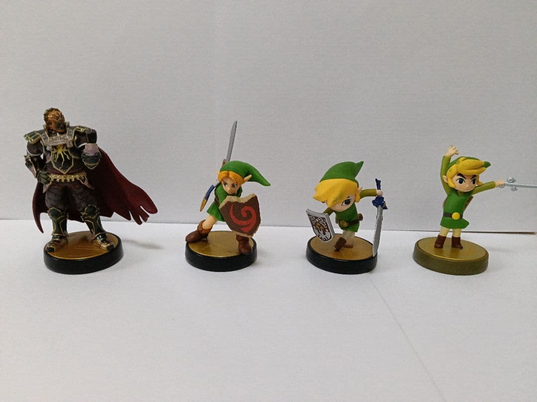 最終値下げ　amiibo箱なし　4体　ブレワイ　初期化済み