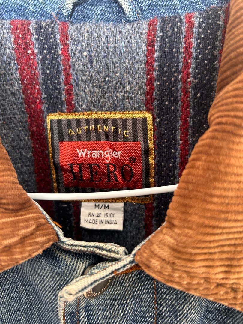 Wrangler HERO デニムカバーオール Mサイズ　最終値下げ