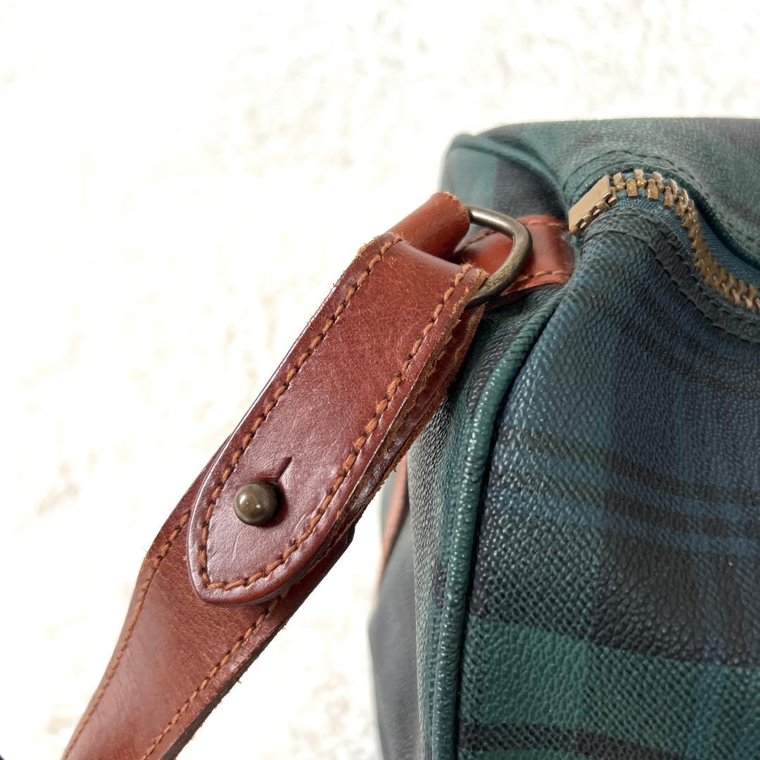 POLO RALPH LAUREN ボストンバッグ 大　ブラックウォッチ　南京錠