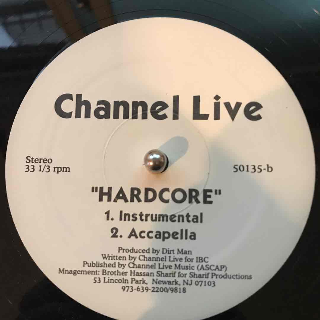 レア盤 channel live HARDCORE チャンネルライブ