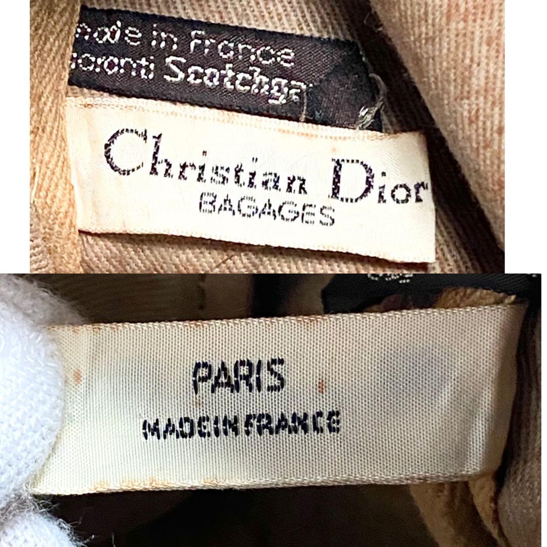 希少✨Christian Dior トロッター ミニボストンバッグ ヴィンテージ