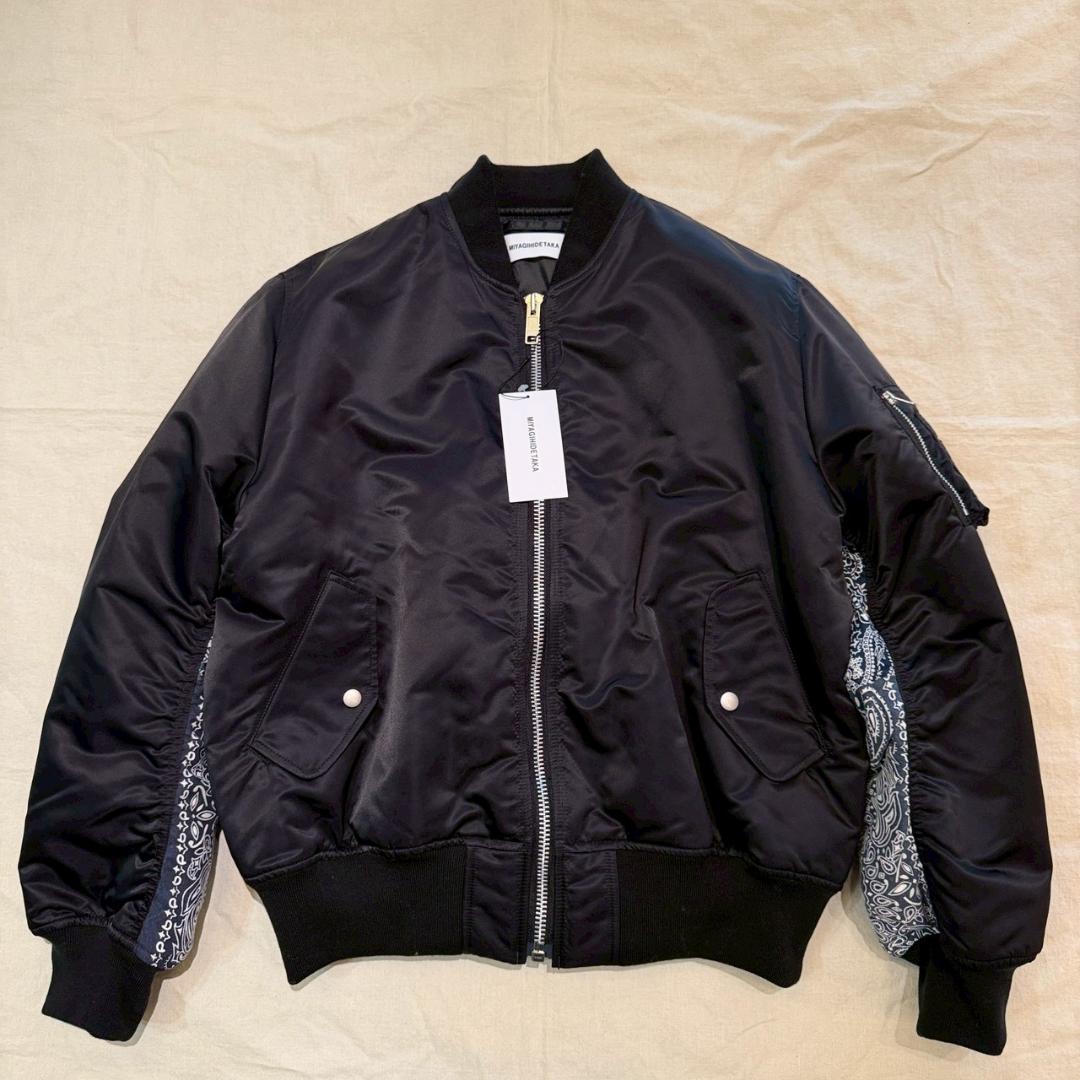 25aw 新品 MIYAGIHIDETAKA ミヤギヒデタカ バンダナ MA-1