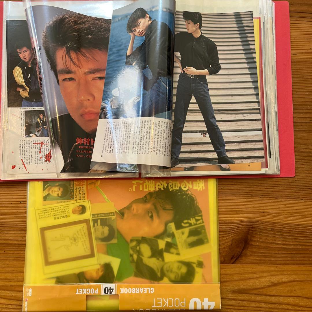 仲村トオル　切り抜き　大量　⭐︎４０ページ、60ページ　ファイル⭐︎両面　合計2冊②