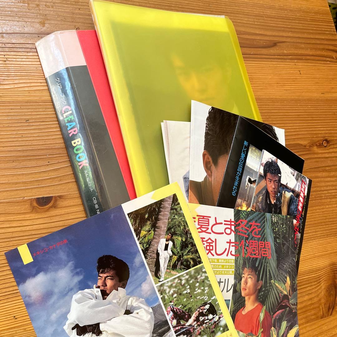 仲村トオル　切り抜き　大量　⭐︎４０ページ、60ページ　ファイル⭐︎両面　合計2冊②