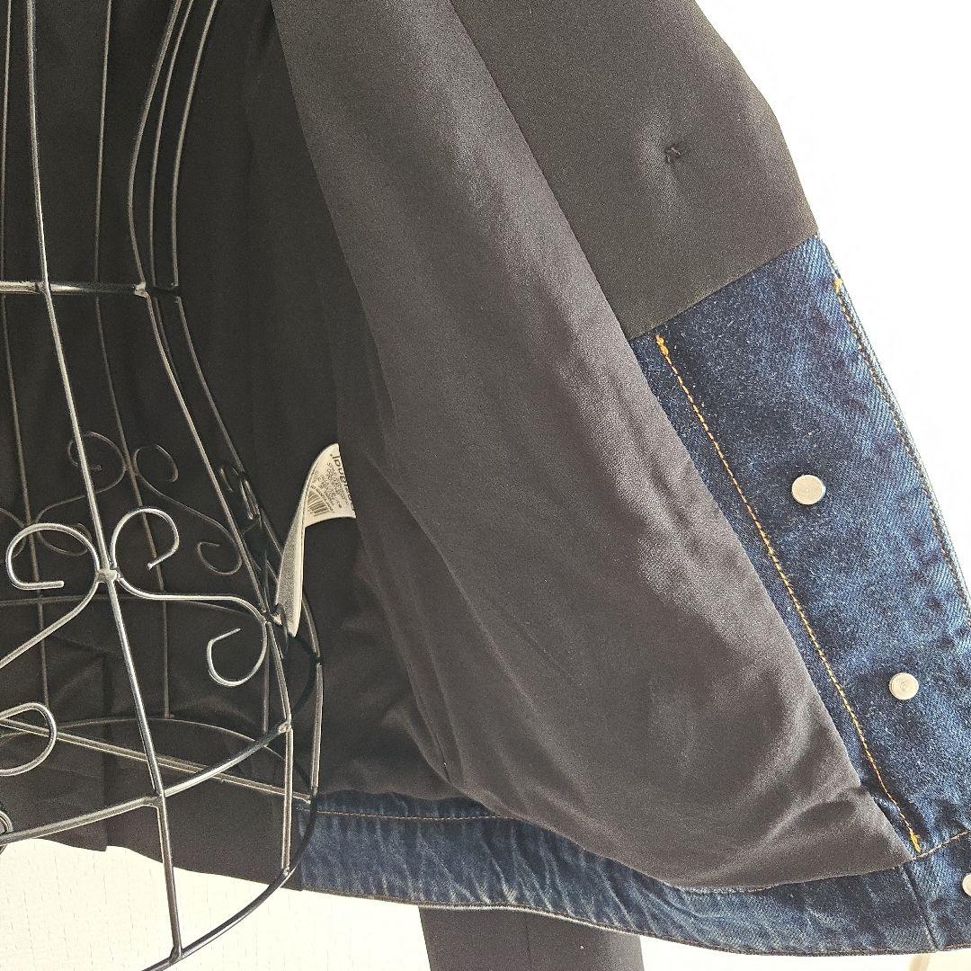 デシグアル Desigual レディースジャケット デニム×黒無地