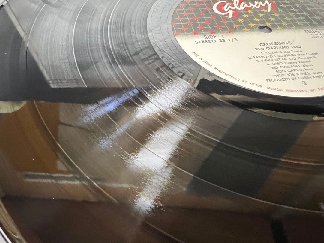 稀少盤 レッド・ガーランド Crossings LP 洋楽SMJ-6226