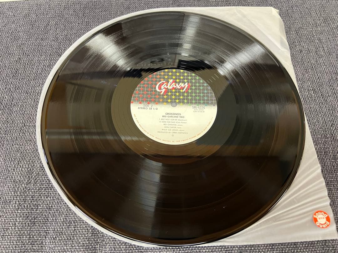 稀少盤 レッド・ガーランド Crossings LP 洋楽SMJ-6226