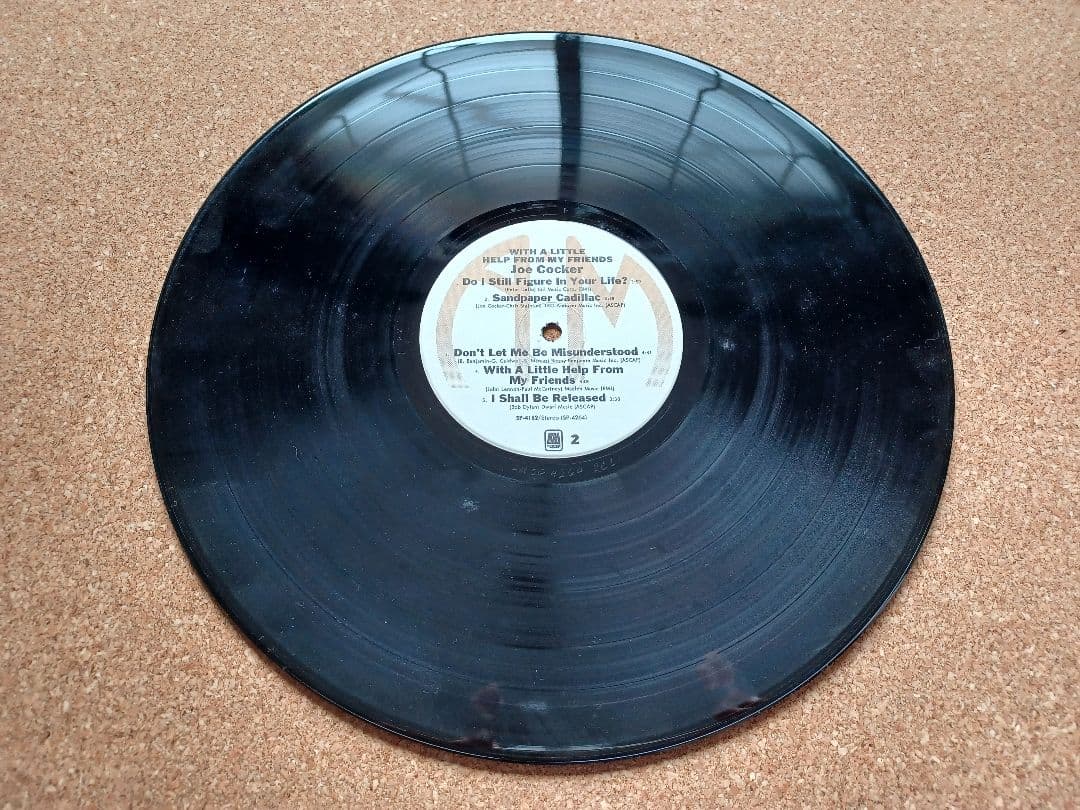 レコード　ジョー　コッカー ／WITH A LITTLE HELP FROM …