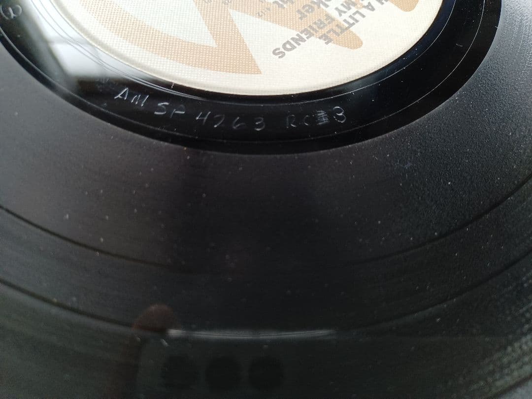 レコード　ジョー　コッカー ／WITH A LITTLE HELP FROM …